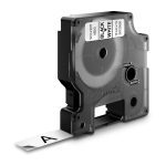 Dymo D1 Black On Wht 12mmx7m Tape (S0720530)
