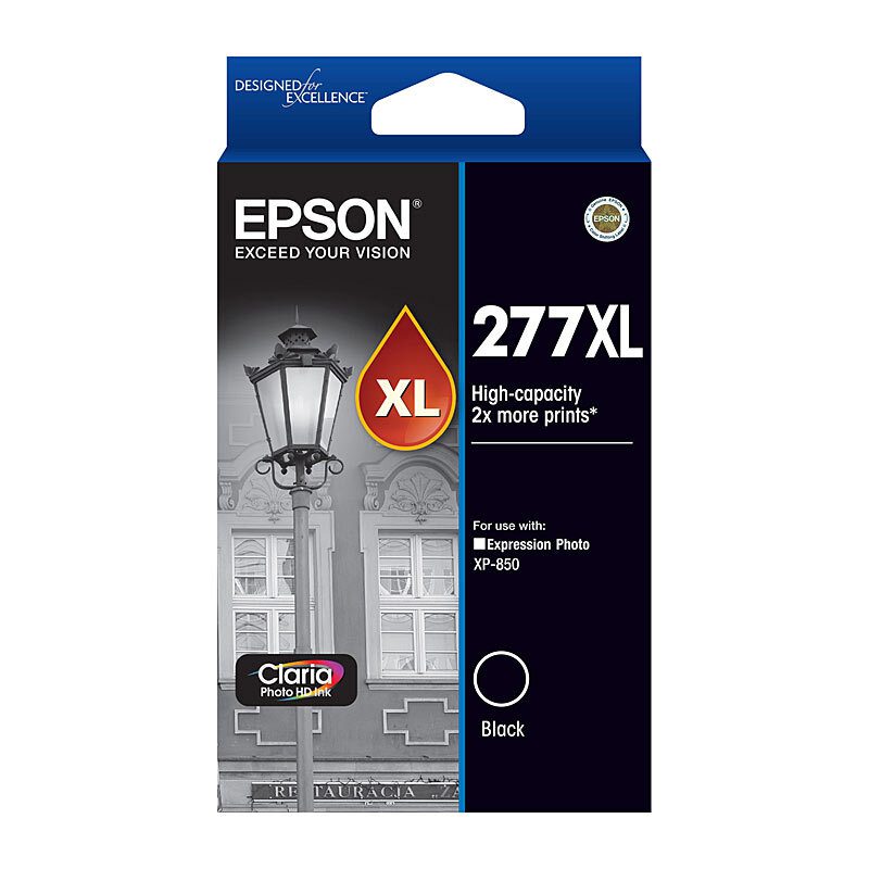 EPSON 277XL HIGH CAPACITY CLARIA PHOTO HD BLACK INK - XP-970 - Image 2