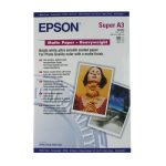 Epson Matte Paper Heavyweight A3+ 167gsm 50 Sheet (C13S041264)