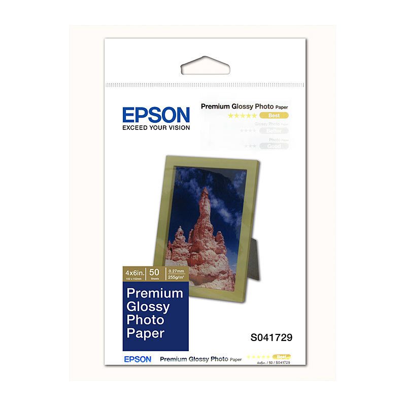 EPSON PHOTO PAPER PREMIUM GLOSSY 4X6 255GSM 50 SHEET - Image 6