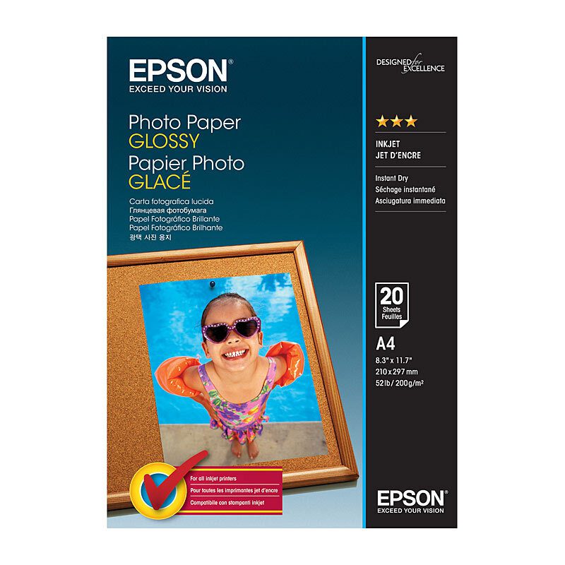 EPSON PHOTO PAPER GLOSSY A4 200GSM 20 SHEET - Image 2