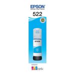 Epson T522 Cyan Ink Bottle For Ecotank Et-2810,et-1810,et-4810 (C13T00M292)