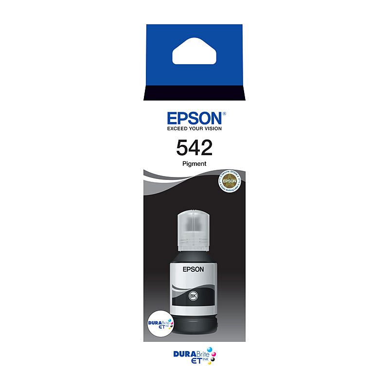 EPSON T542 DURABRITE ECOTANK BLACK INK FOR ECOTANK PRO ET-16600,ET-5800,ET-ET-5150 - Image 2