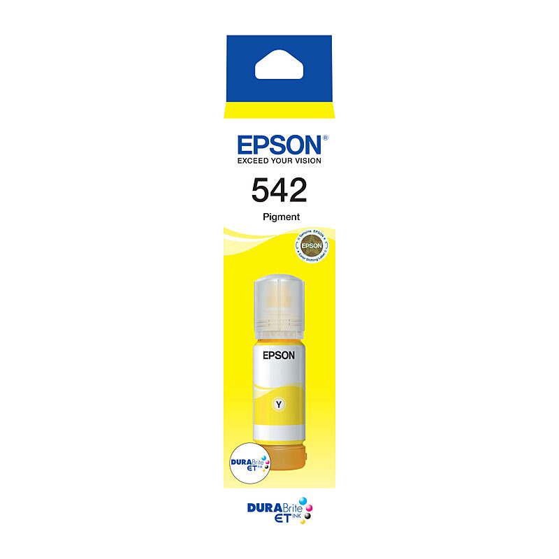 EPSON T542 DURABRITE ECOTANK YELLOW INK FOR ECOTANK PRO ET-16600,ET-5800,ET-ET-5150 - Image 2