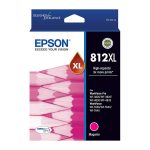 Epson 812xl High Capacity Durabrite Ultra Magenta Ink – Wf-3820,wf-3825,wf-4830,wf-4835,wf (C13T05E392)