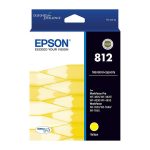 Epson 812 Standard Durabrite Ultra Yellow Ink – Wf-3820,wf-3825,wf-4830,wf-4835,wf-7830,wf-7840 (C13T05D492)