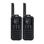 EcoXGear Ecox Uhf 2w 2 Pk Black (EXG200-2PK)