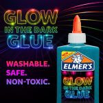 Elmer's Elmers Glow Glue 147ml Blu Bx3 (2034490)