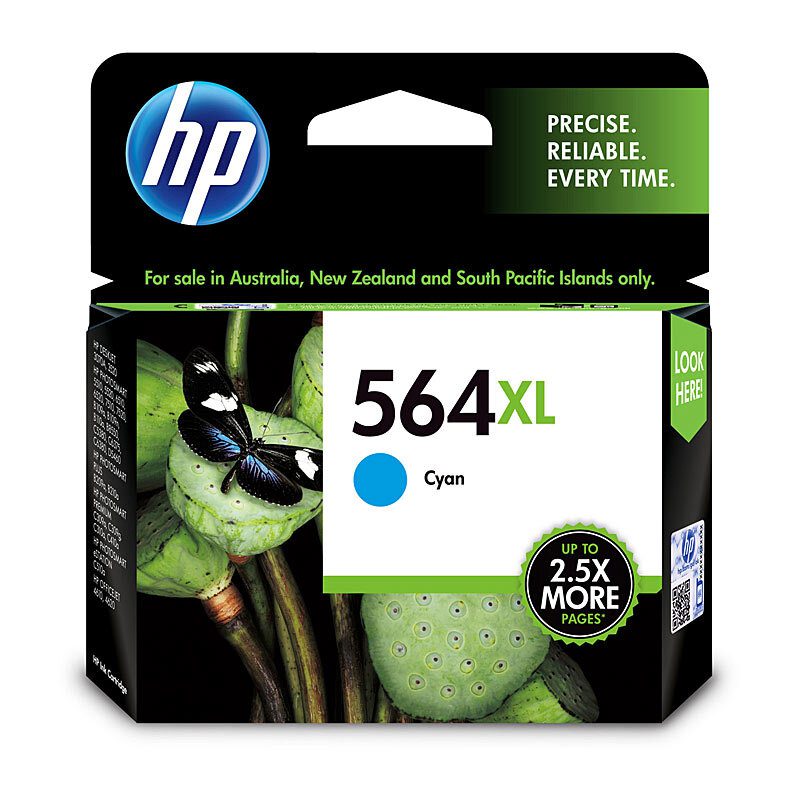 HP 564 XL CYAN INK CARTRIDGE - Image 2
