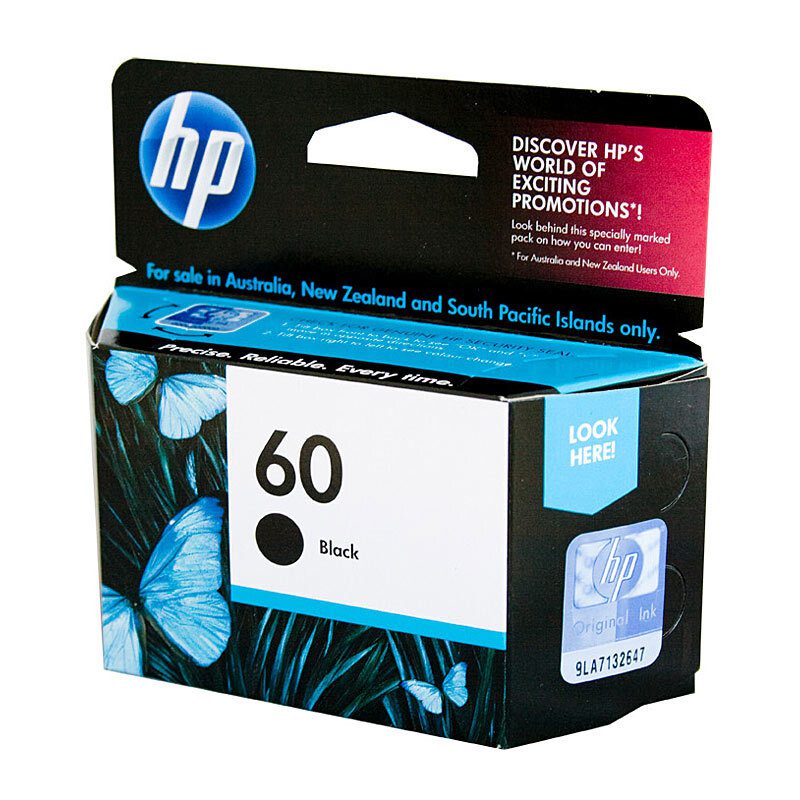 HP 60 BLACK INK CARTRIDGE - Image 34