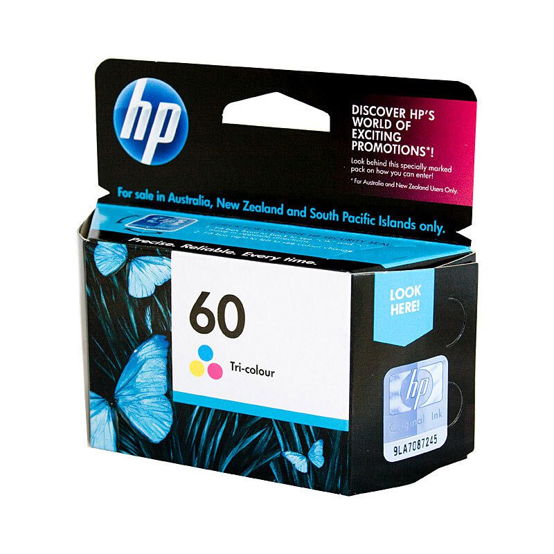 HP 60 TRI-COLOR INK CC643WA - Image 2