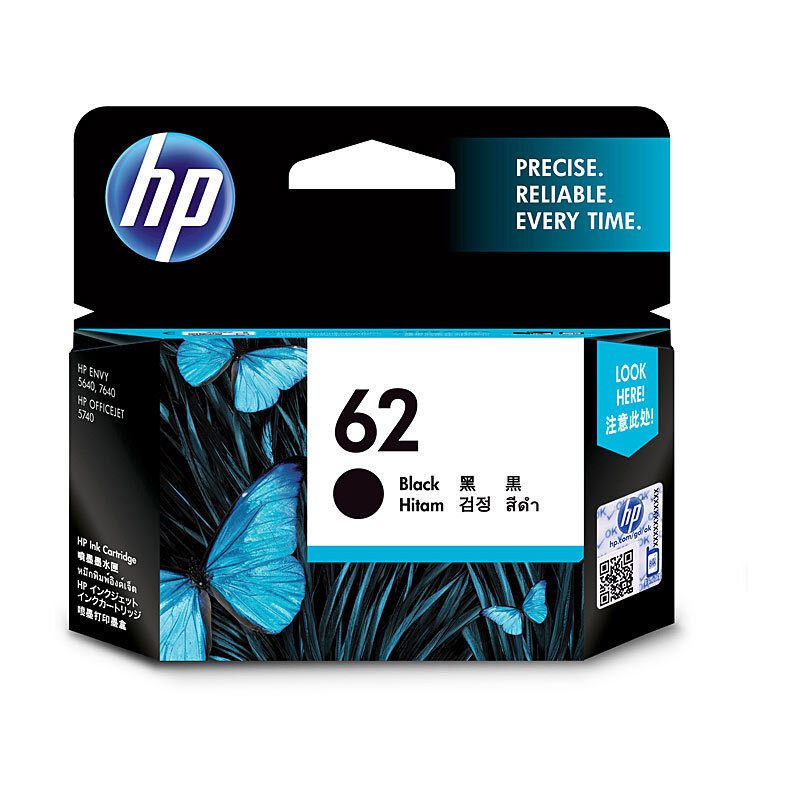 62 BLACK INK CART C2P04AA - Image 2