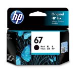 HP 67 Black Original Ink Cartridge (3YM56AA)