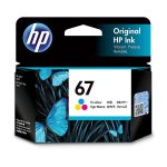 HP 67 Tri-color Original Ink Cartridge (3YM55AA)