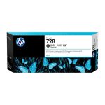 HP 728b 300ml Matte Black Designjet Ink – T730 / T830 (3WX30A)