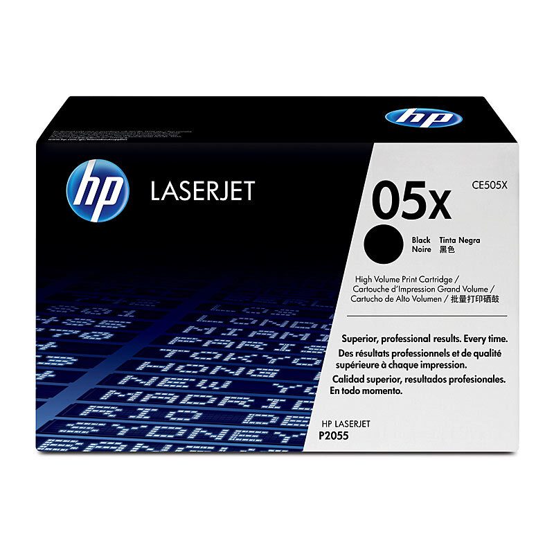 05X BLACK HY LJ TONER CART CE505X - Image 2