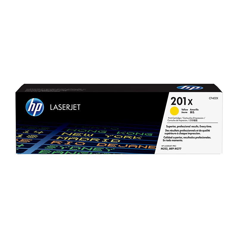 201X YELLOW HY LJ TONER CART-CF402X - Image 2