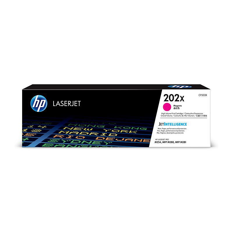 HP 202X Magenta LaserJet Toner Cartridge - Image 2