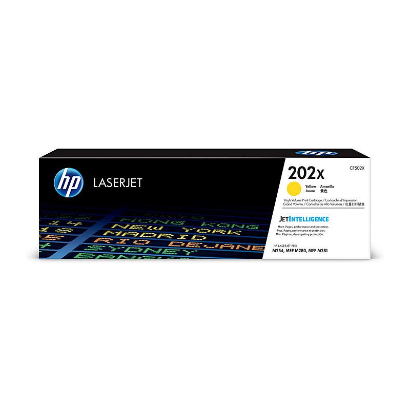 HP 202X Yellow LaserJet Toner Cartridge - Image 25