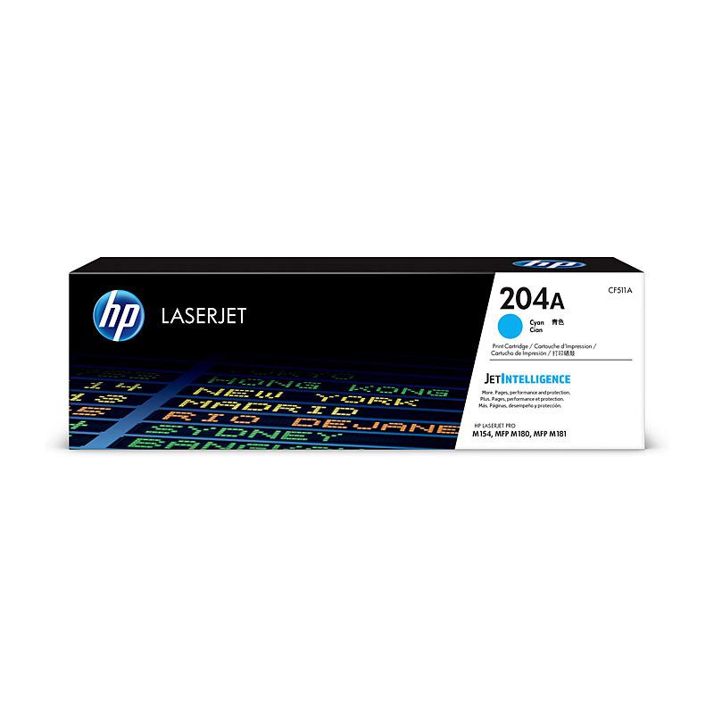 HP 204A Cyan LaserJet Toner Cartridge - Image 2