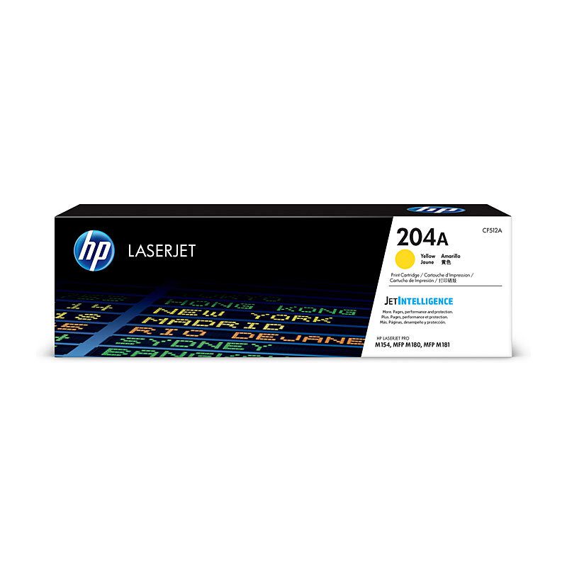 HP 204A Yellow LaserJet Toner Cartridge - Image 2