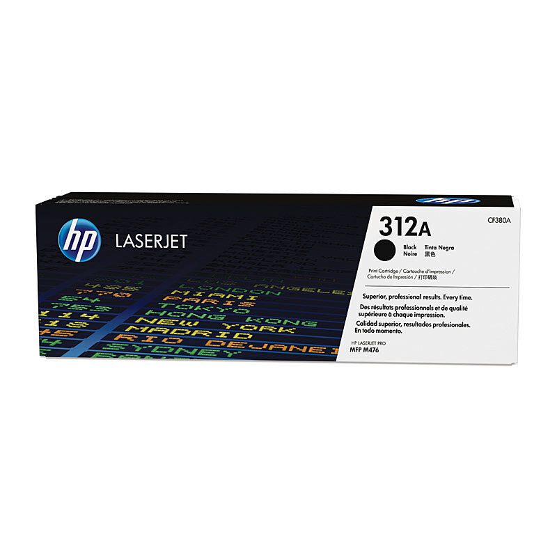 312A BLACK LJ TONER CART CF380A - Image 2