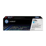HP 128a Cyan Laserjet Toner Cartridge (CE321A)