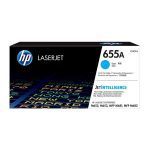 HP 655a Cyan Laserjet Toner Cartridge (CF451A)