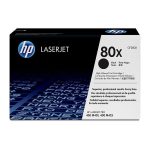 HP 80x Black High Yield Laserjet Toner Cartridge (CF280X)