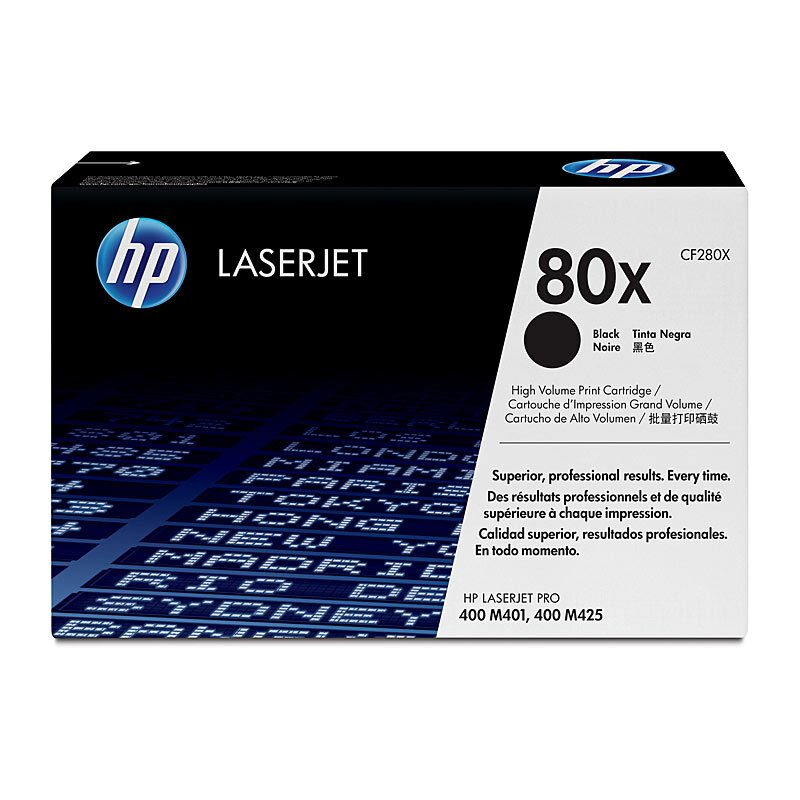 80X BLACK HY LJ TONER CART CF280X - Image 2