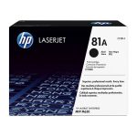 HP 81a Black Laserjet Toner Cartridge . (CF281A)