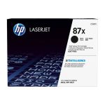 HP 87x Black High Yield Laserjet Toner Cartridge . (CF287X)
