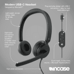 Incase Modern Usb-c Headset Bk (I6N-00007)