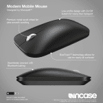 Incase Modern Mobile Mouse Bk (KTF-00005)