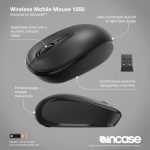 Incase Wireless Mobile Mouse 1850 Black (U7Z-00005)