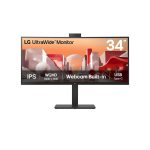 LG 34ba85qe 34 Qhd Webcam Usb-c Monitor 3y (34BA85QE-B)