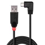 Lindy 1m Usba-micro 90′ Cable (31976)