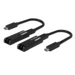 Lindy 100m Fibreop Usbc Ext (43312)