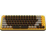 Logitech Pop Keys Wireless Mech Keyboard – Yellow (920-010577)
