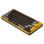 Logitech Pop Keys Wireless Mech Keyboard – Yellow (920-010577)