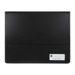 Mbg Wlt A4 H/D Polypck Blk Bx5