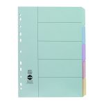 Mbg Divider Mnlla A4 Pstl 5Tab