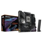 Gigabyte X870 Am5 Atx, Ryzen 9000/8000/7000, 4×ddr5 256gb, Pcie 5.0 M.2, Usb4, Wi-fi 7, Bt 5.4, 5gbe Lan, Alc1220, Hdmi, Win11 64-bit (X870M A ELITE WF7)