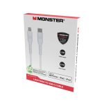 Monster 1.2m Ltg-c Tpe Cable W (MT-1.2MLTOCTW)