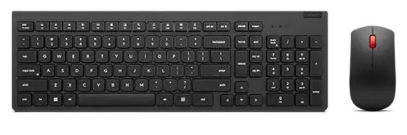 Lenovo Essential Wireless Combo Keyboard & Mouse Gen2 Low Profile Adjustable Tilt Leg Spill Resistant 1600DPI 3 buttons Optical Sensor 18mths Battery - Image 2
