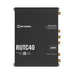 Teltonika RUTC40 GLOBAL 4G EDGE ROUTER, Dual-core, Dual-band Wi-Fi 6, connectivity powered by a Telit modem, eSIM, PSU included.