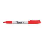 Sharpie Perm Mrkr FP Red Bx12