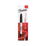 Sharpie Marker TwinTip Blk Bx6