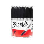 Sharpie Fine Black Canister Pk36 (35010)