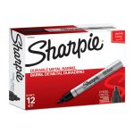 SH Metl PermMarker CT Blk Bx12